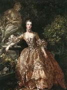 Francois Boucher Portrait of Marquise de Pompadour oil